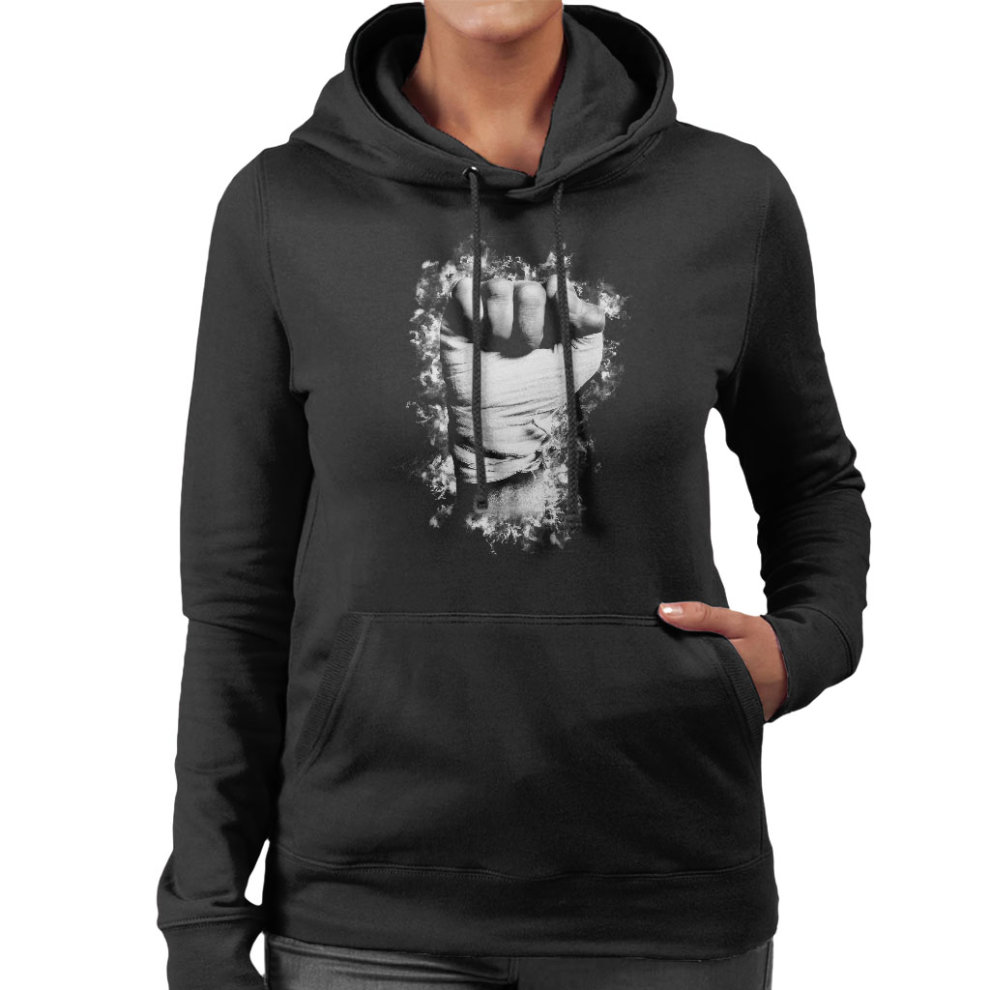 (Medium) Muhammad Ali Rumble in the Jungle Promo 1974 Women's Hooded Sweatshirt