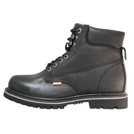 Cactus Men 6  Soft Toe Oil Resistant Work Boot Black 6229-BLK  Size 9 US