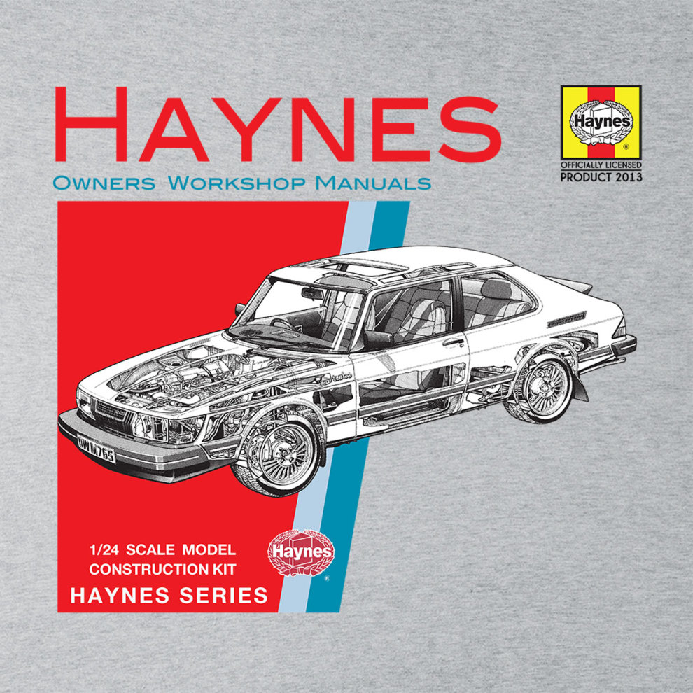 (Large, Heather Grey) Haynes Owners Workshop Manual 0765 Saab 900 Turbo Kid's Sweatshirt thumbnail