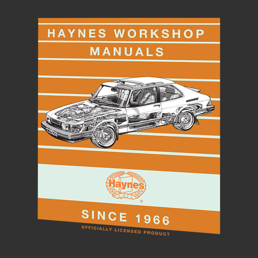 (X-Large, Charcoal) Haynes Workshop Manual 0765 Saab 900 Turbo Stripe Kid's T-Shirt thumbnail