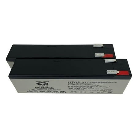 SPS Brand RG128-32HR 12V 7.5Ah High Rate Replacement Battery for CyberPower OP 1500 (2 Pack)