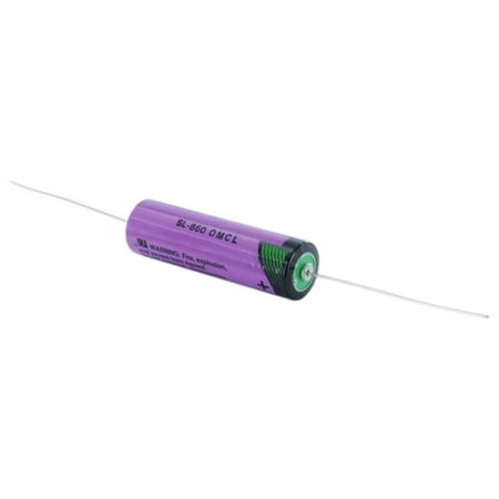 BULYAXIA BATTERIES TL-5104/P-BP Non-rechargeable Battery  Lithium  2.1 Ah  3.6 V  AA  Axial Leaded  14.5 Mm (10 Pieces)