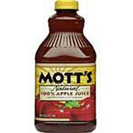 Mott S No Sugar Added Nautral Fresh Pressed Apple Juice 64 Oz