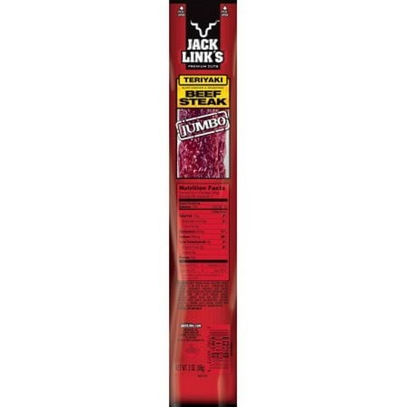Jack Links Beef Teriyaki Kippered Steaks (Pack of 2)