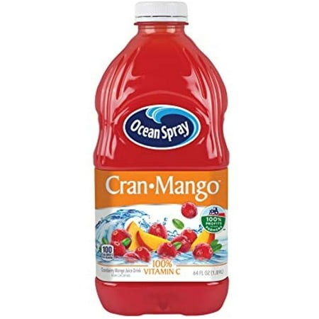 Ocean Spray Cran-Mango Juice Drink  64 Ounce Bottle