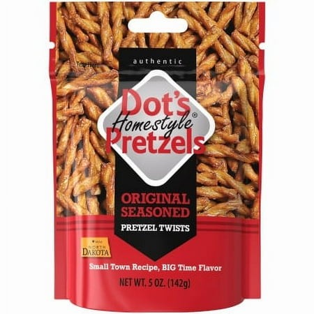 5 OZ Dot S Pretzels Resealable Bag Perfect for Snacking on the Go O  Each
