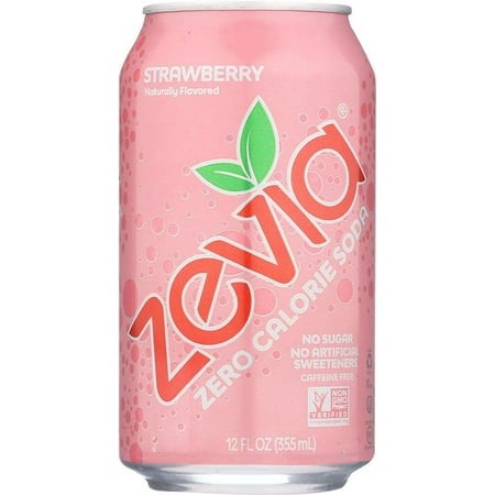 Zevia  Soda Strawberry  12 Fl Oz  6 Pack32