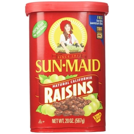 Sun Maid Natural California Raisins 20-Ounce (567G) (Pack of 3)