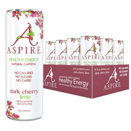 Aspire Healthy Energy Drink with Natural Caffeine - No Calories  Sugar and Carbs | Vitamins B  C  & Biotin | No Preservatives  Gluten Free | Suitable 