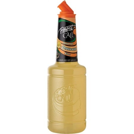Finest Call Premium Juice Citrus Sour Drink Mix  Ready to Use  1 Liter Bottle (33.8 Fl Oz)  Individually Boxed