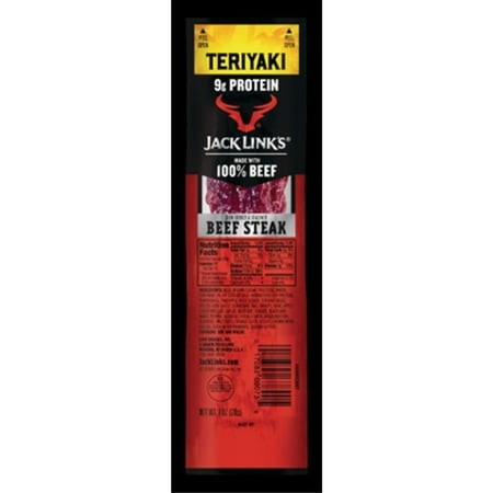 Jack Links Teriyaki Beef Steak Jerky  1 Oz
