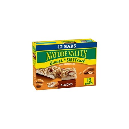 Nature Valley Sweet and Salty Nut Bar  Almond  Value Pack (Pack of 16)