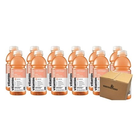 Vitamin Water Zero Sugar Gutsy  20 Fl Oz  12 Bottles