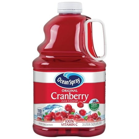 Ocean Spray Cranberry Juice Cocktail  3 Liter Bottle (Pack of 14)