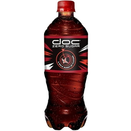 Doc Zero Sugar Soda 20Oz Bottles (24 Bottles) Zero Calorie