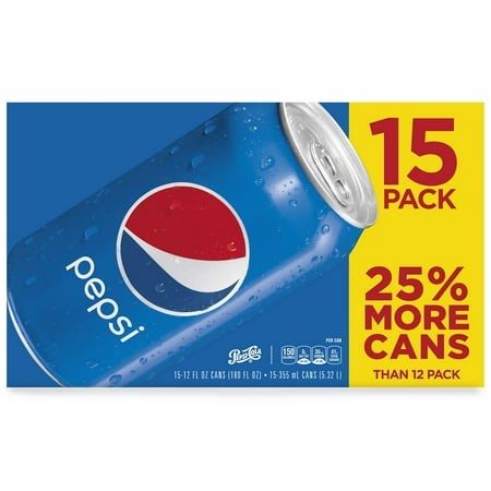 Pepsi Pepsi Soda Cola 12 Fl Oz 15 Count