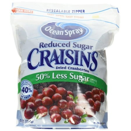 Ocean Spray Reduced Sugar Craisins  43 Oz