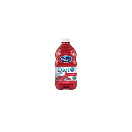 Ocean Spray Diet Cranberry Juice Drink  64 Ounce Bottle (Pack of 32)