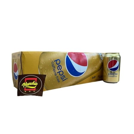Pepsi Cola  Caffeine Soda - Stash  12 Fl Oz Cans (Pack of (12) 12 Oz Cans)