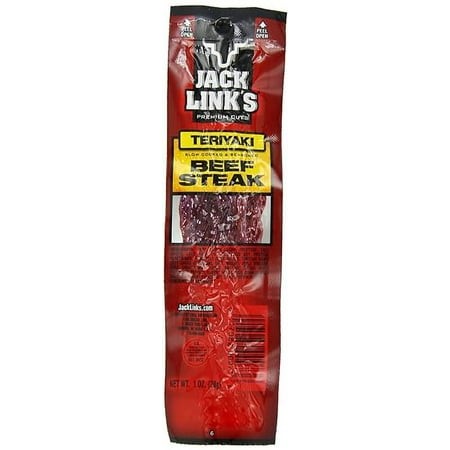 Jack Links Teriyaki Beef Steak  1 Ounce -- 144 per Case.