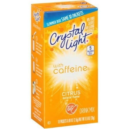 Crystal Light on the Go Citrus Energy Drink Mix (Pack of 14)