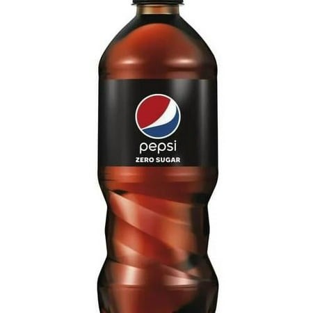 Zero Pepsi 20 Oz Soda Bottles (Pack of 10)