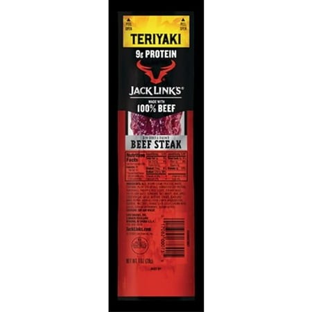 Jack Links Teriyaki Beef Steak Jerky  1 Oz