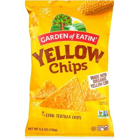 Garden of Eatin  Tortilla Chips  Yellow Corn  Sea Salt  5.5 Oz. (Pack of 12)