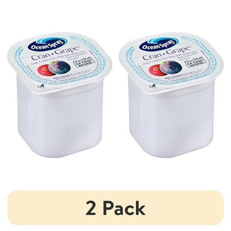(2 Pack) Ocean Spray Cran-Grape Juice Cups 4 Ounce (Pack of 48)