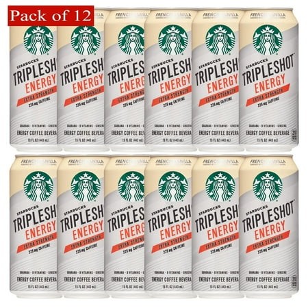 Starbucks Triple Shot Energy Vanilla  443ml (Pack of 12 Cans)