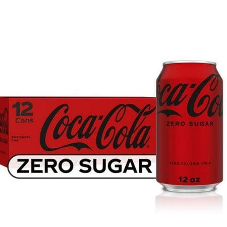 Coca-Cola Zero Sugar Soda 12oz Cans (Pack of 36)