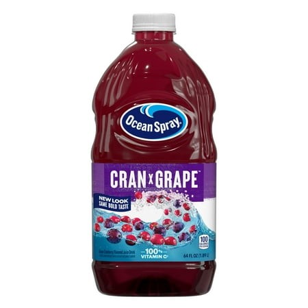 Ocean Spray Juice  Cranberry Grape  64 Fl Oz Bottle