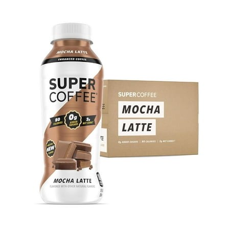 KITU   Keto Protein Coffee (0g Added Sugar  10g Protein  70 Calories) [Mocha] 12 Fl Oz  12 Pack | Iced Smart Coffee Drinks