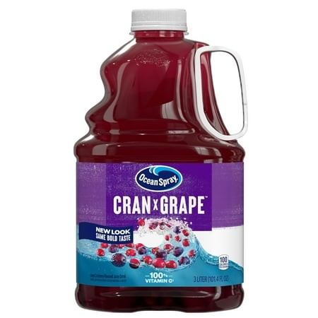 ® Cran-Grape® Cranberry Grape Juice Drink  101.4 Fl Oz Bottle ( Pack of 6)