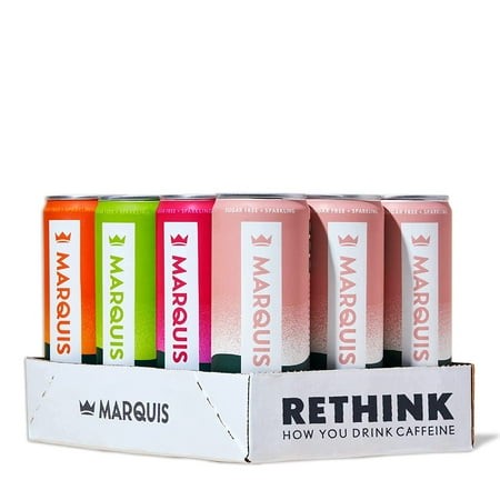 - Natural Energy Drink - Variety Pack - Sugar Free - 0 Calories - 100mg of Organic Plant Based Caffeine - Yerba Mate - Green Tea - Vitamin C & B Vitam