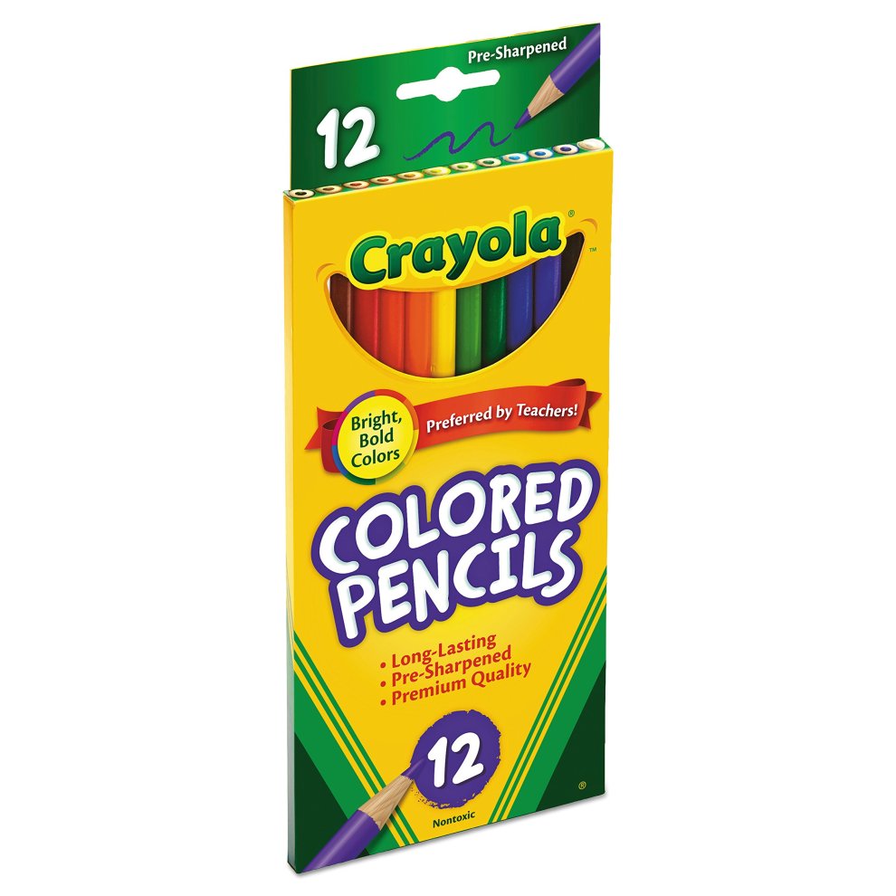 Crayola 68-4012 Colored Pencils, 12-Count, Pack of 1, Assorted Colors(Discontinued by Manufacturer) thumbnail