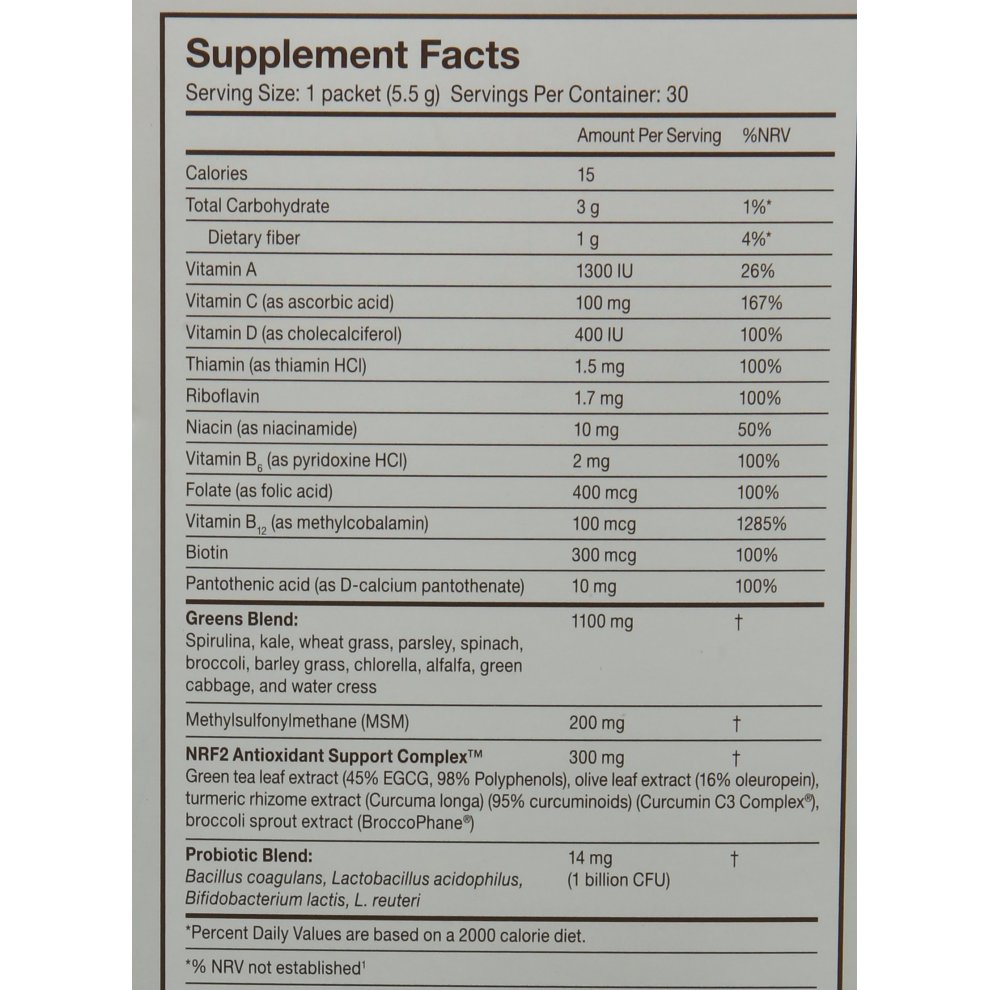 Super Greens Dietry Supplement Powder thumbnail