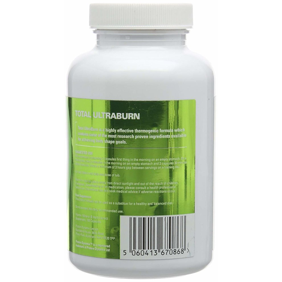 Protein Dynamix Ultra Burn Advanced Fat Metaboliser 60 Capsules thumbnail