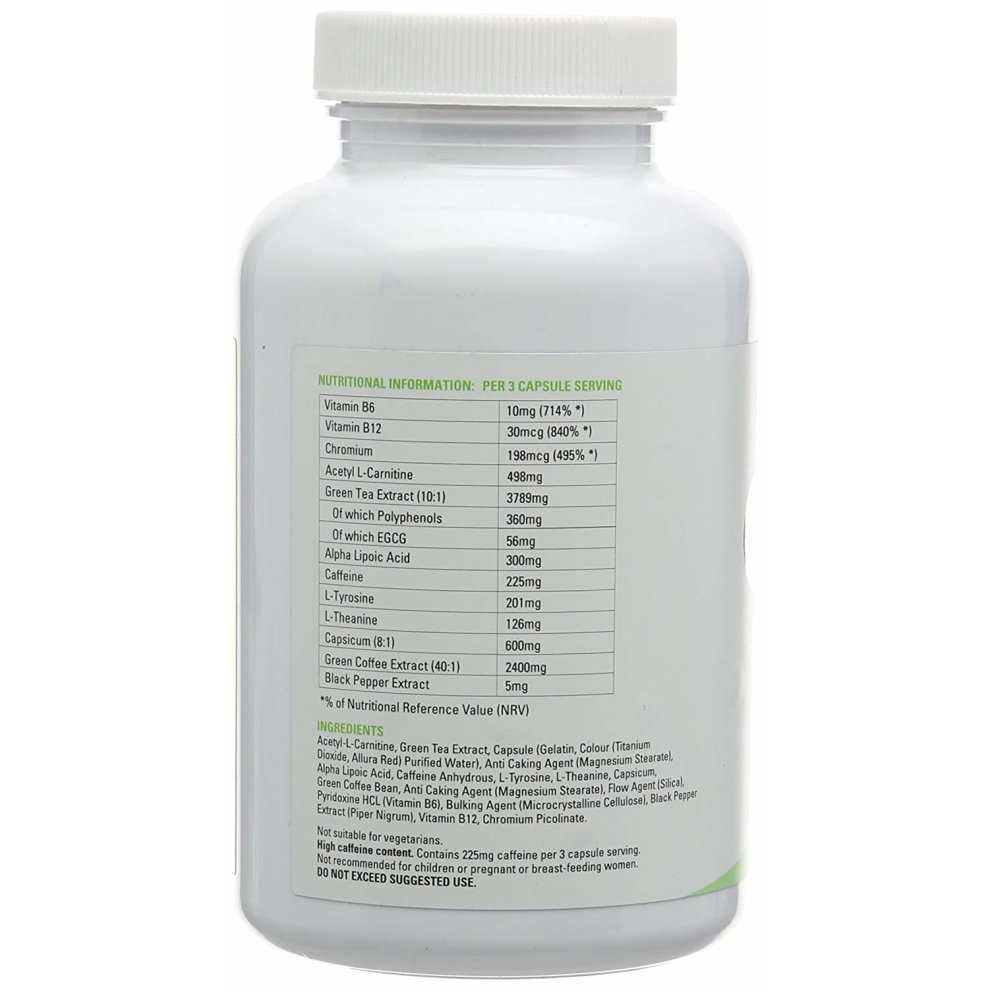 Protein Dynamix Ultra Burn Advanced Fat Metaboliser 60 Capsules thumbnail