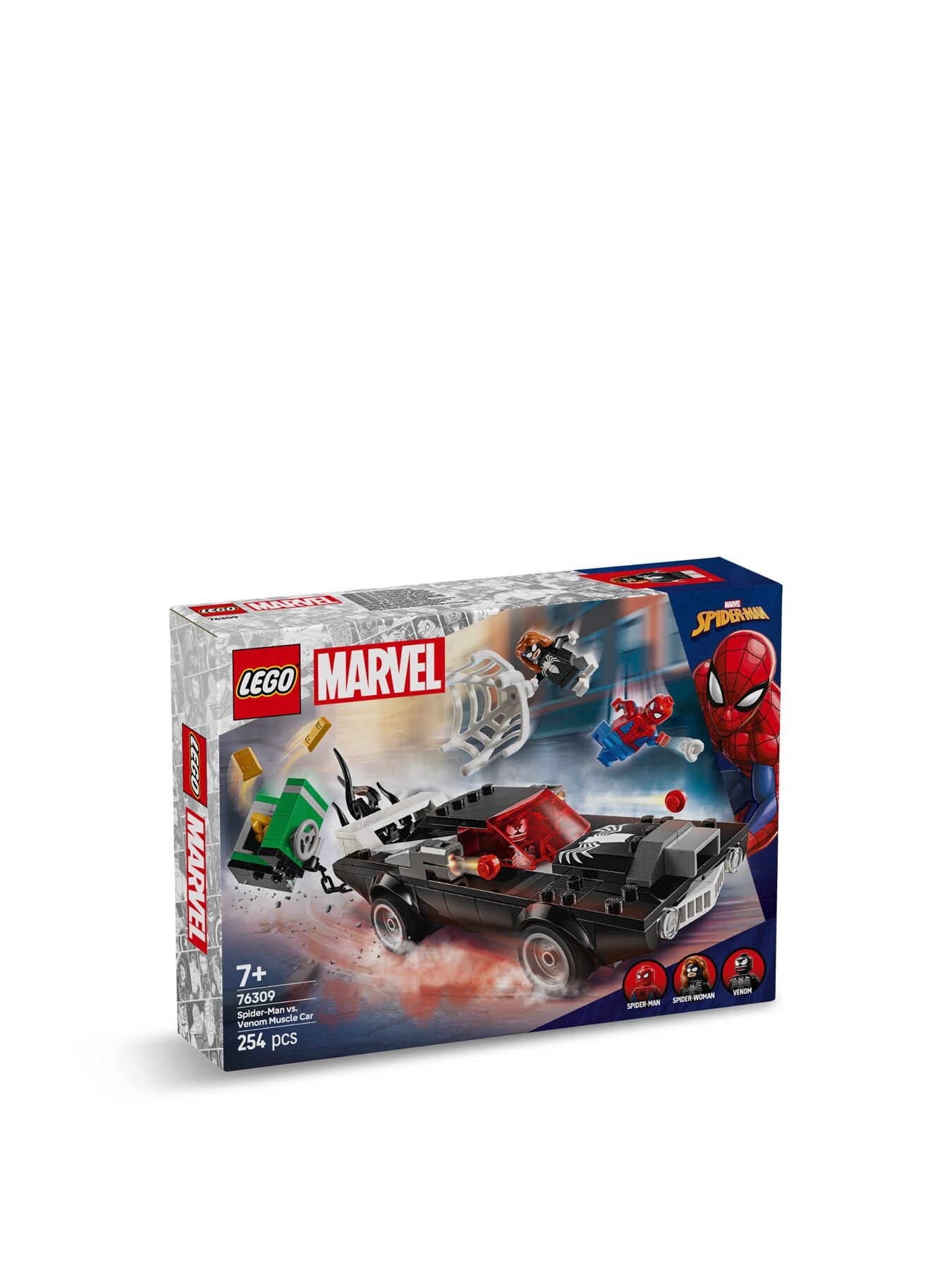 LEGO Super Heroes Marvel Spider-Man Vs Venom Muscle Car (76309)