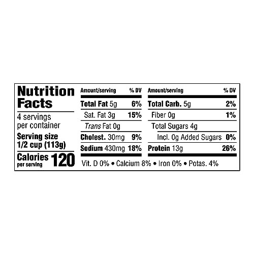 Amazon Fresh, Large Curd Cottage Cheese, 4% Milkfat, 16 Oz thumbnail
