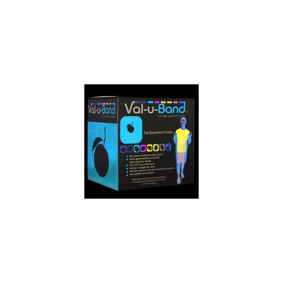 Val-u-band 10-6222 Exercise Band, Orange