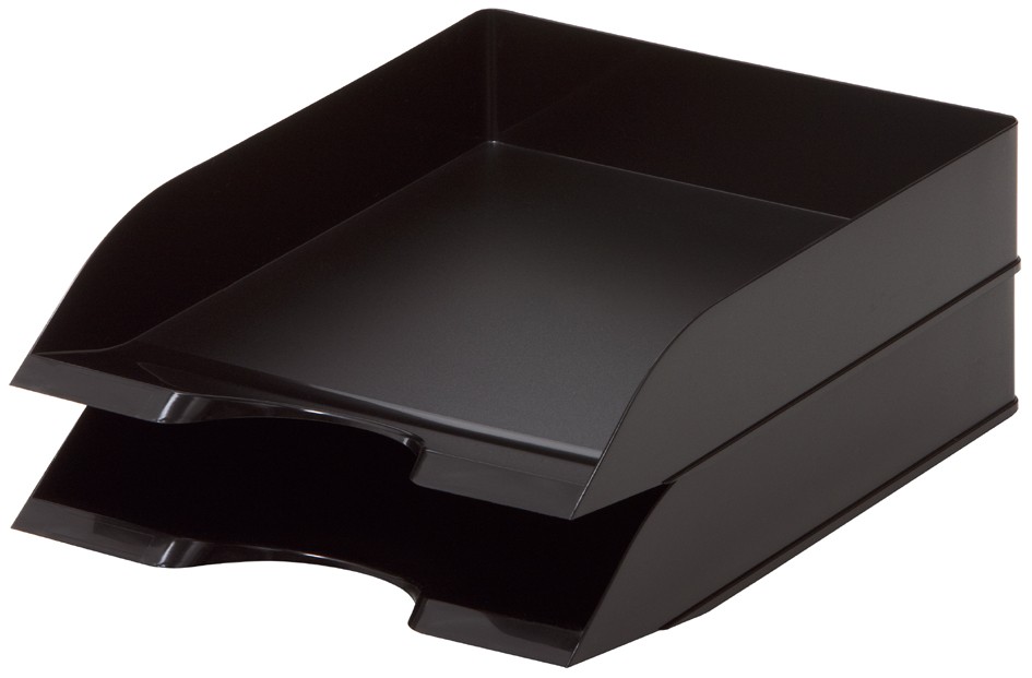 Durable NEW Letter Tray Black