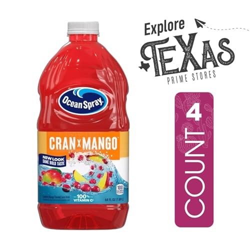 Ocean Spray 4-Pack of Cran Mango Juice Drink 64 Fl Oz Plastic Bottle thumbnail