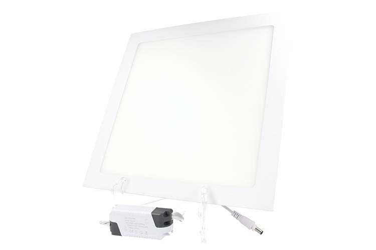 Faretto Pannello LED Da Incasso Quadrato 24W Bianco Neutro 300mm X 300mm SKU-4888 thumbnail