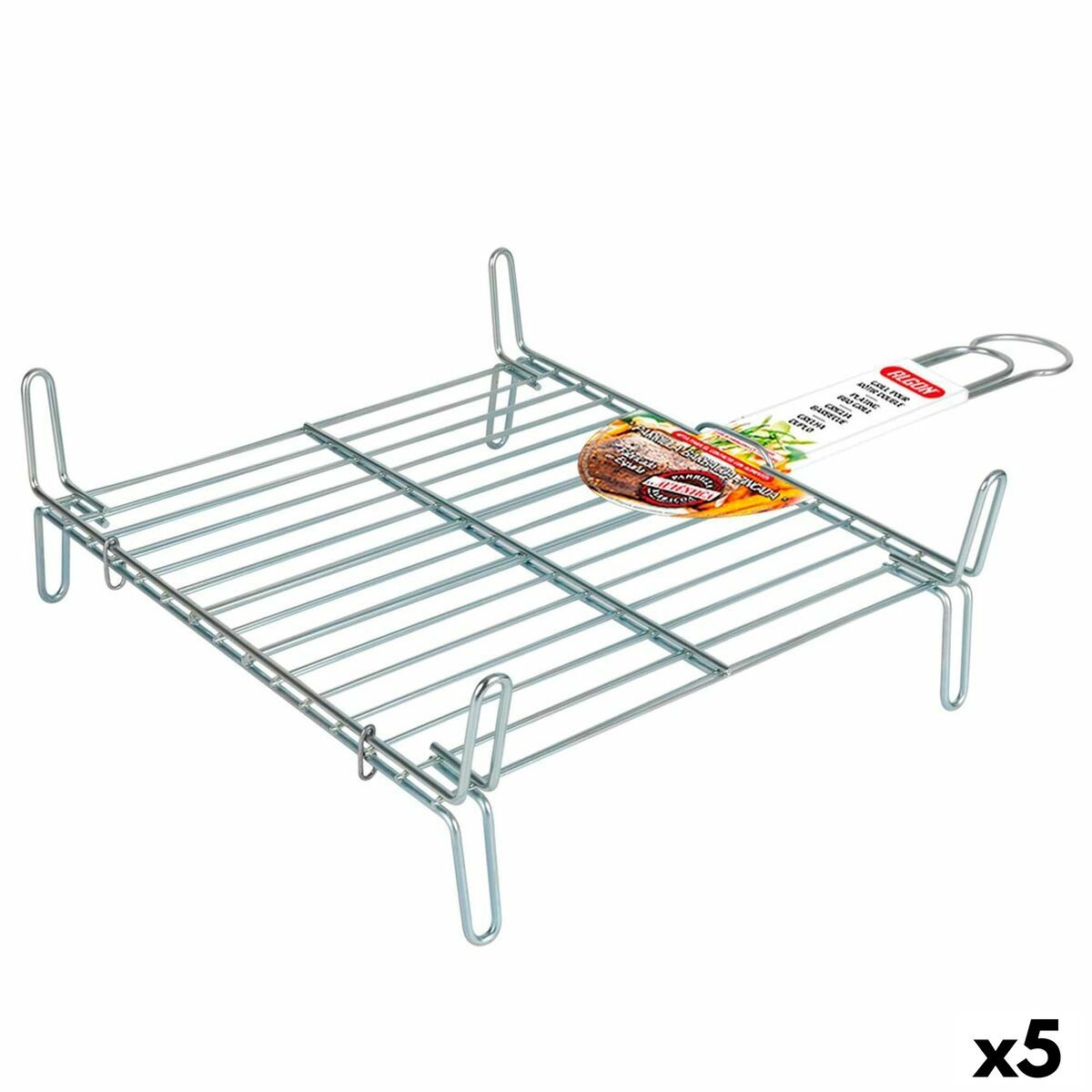 Grill Algon   Double Galvanised 35 X 35 Cm (5 Units)
