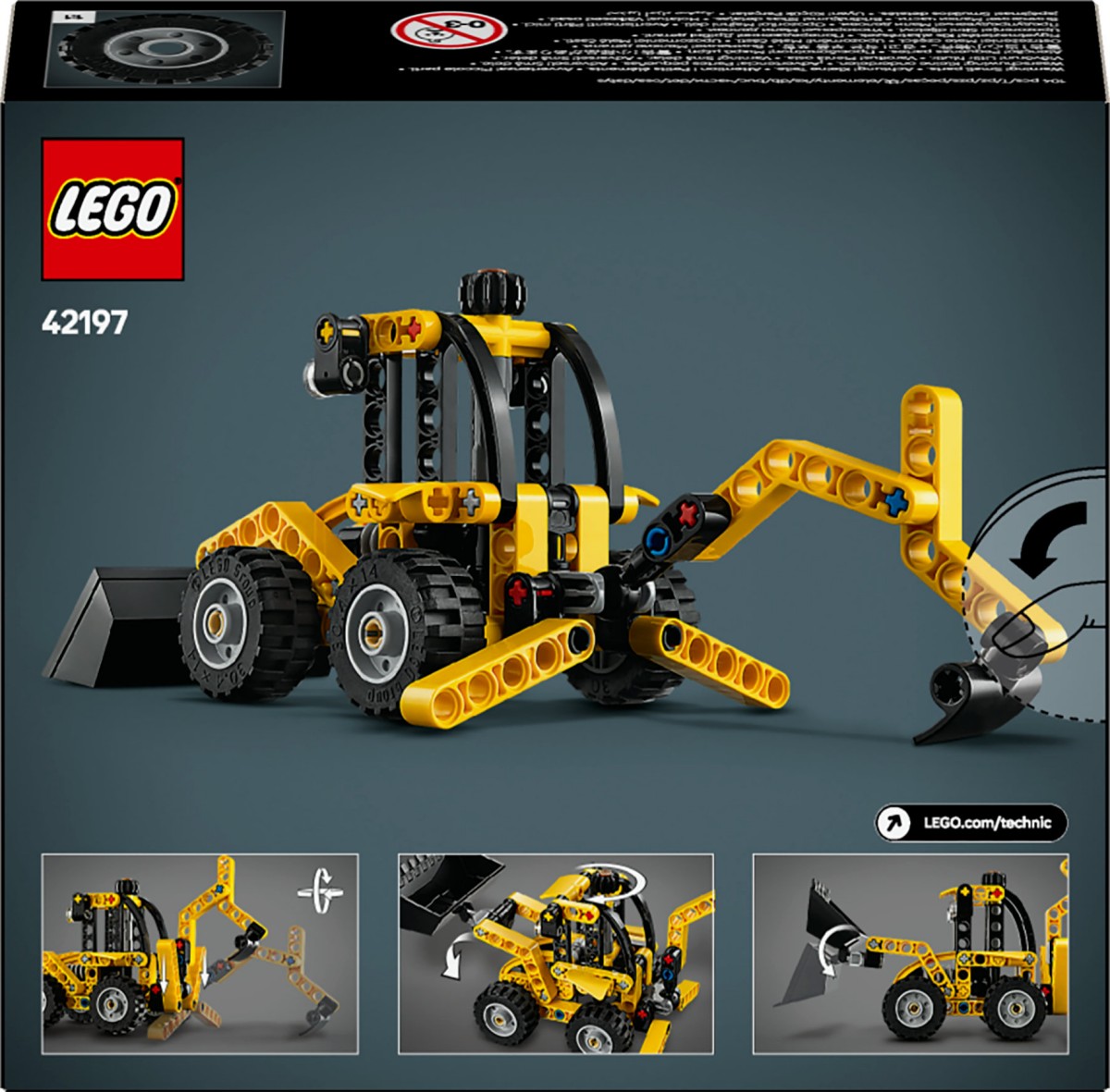 LEGO 42197 - Technic Backhoe Loader