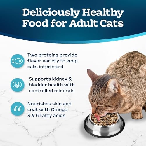 Blue Buffalo Tastefuls Adult Cat Dry Food  Multi-Protein Salmon & Ocean Fish Recipe  5-lb. Bag thumbnail