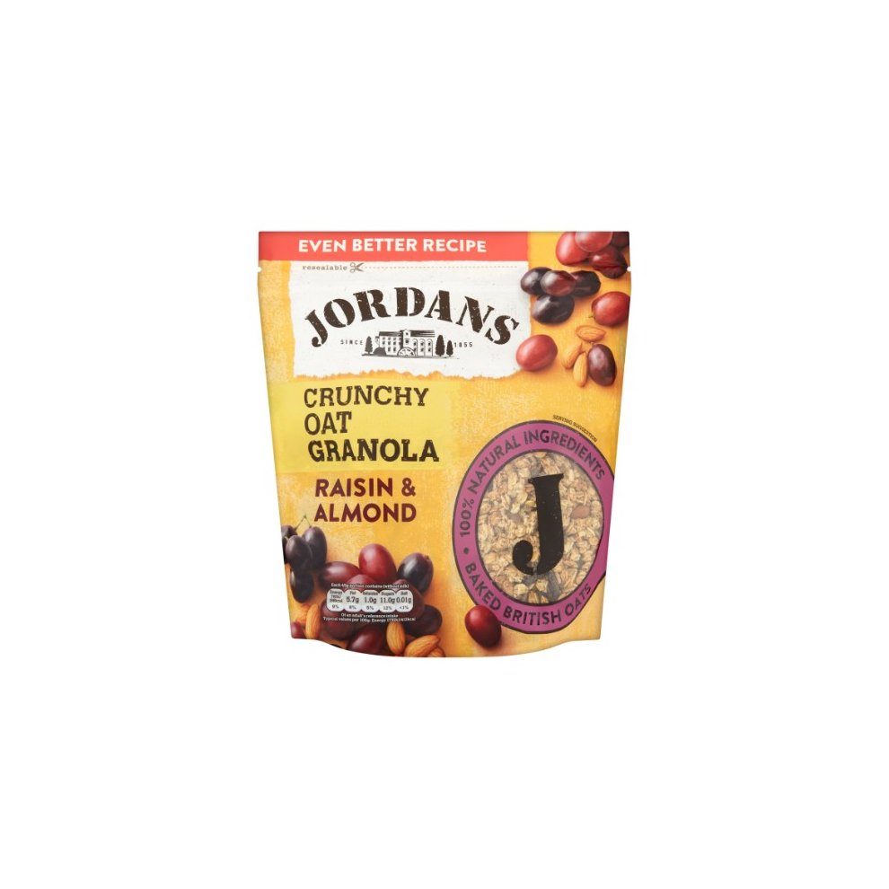 Jordans Crunchy Granola Raisin Almond 750G
