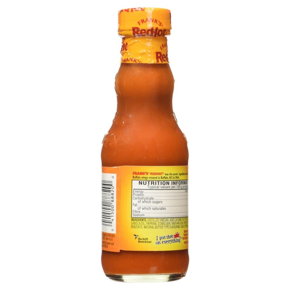 Frank's Redhot Buffalo Wings Sauce, 148ml thumbnail